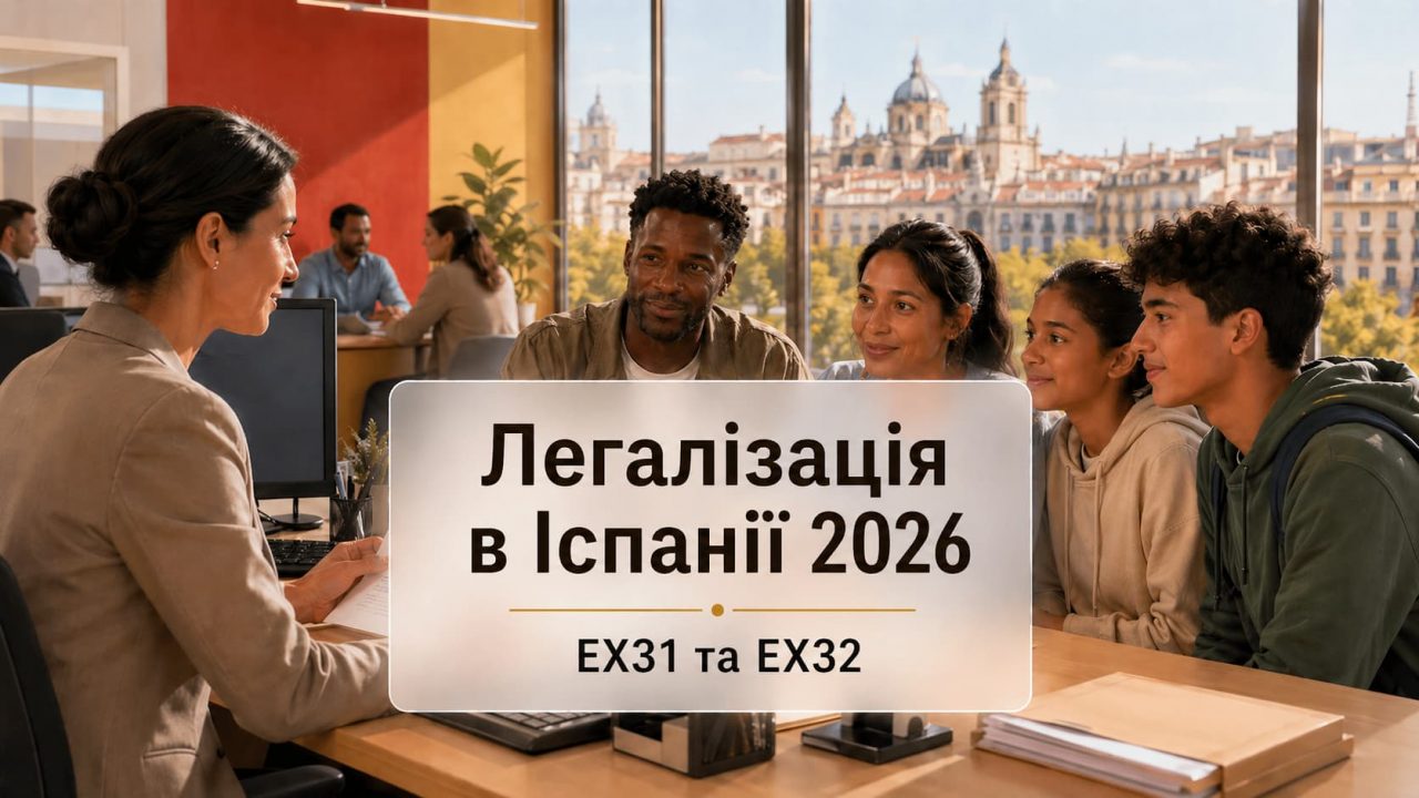 Надзвичайна легалізація в Іспанії у 2026 році: повний експертний розбір EX31 і EX32