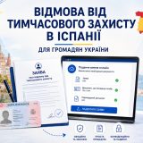 Як українцям відмовитися від тимчасового захисту в Іспанії