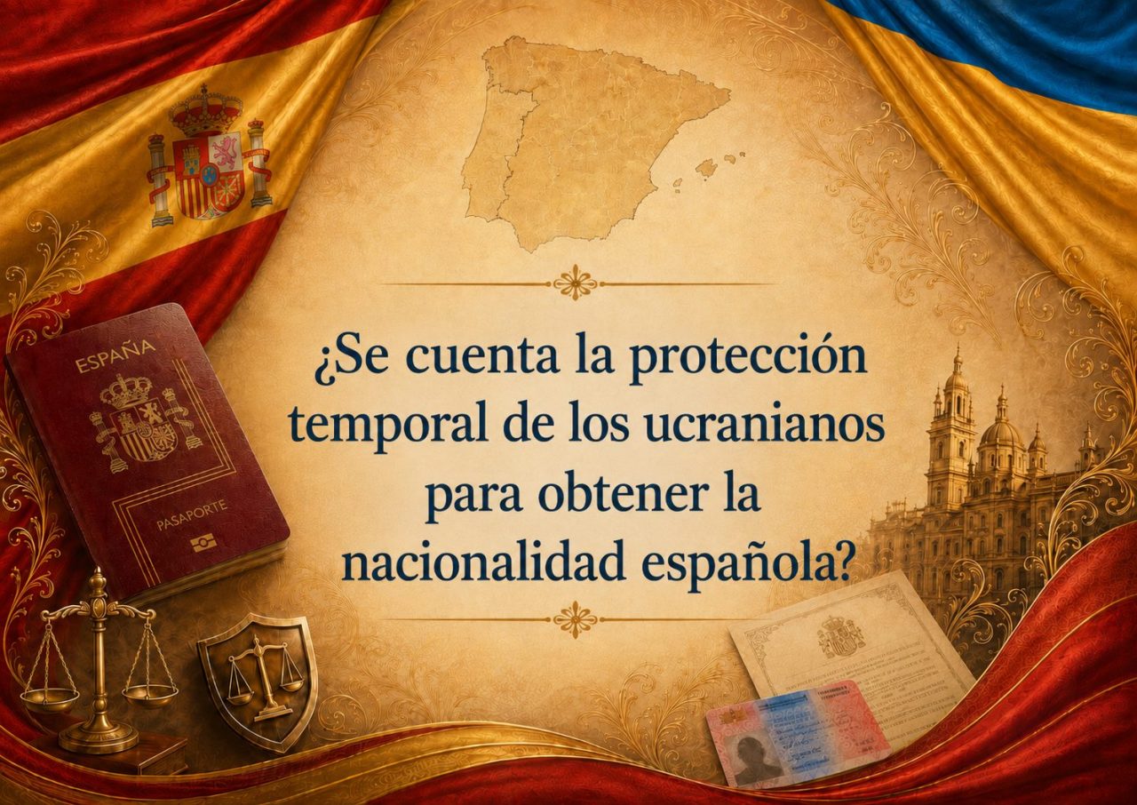 ¿Cuenta la protección temporal para la nacionalidad española?