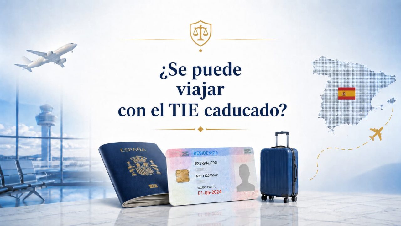 ¿Se puede viajar con el TIE caducado?